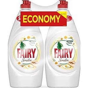 Fairy Fairy trauku mazgāšanas līdzeklis kumelīte ar vitamīnu 2x900ml