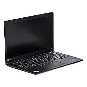 LENOVO ThinkPad X390 i5-8365U 16GB 256GB SSD 13.3" HD Win11pro lietots ASV QWERTY