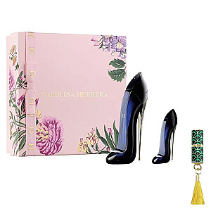 SET CAROLINA HERRERA Good Girl EDP smarža 80ml + MINIATŪRA Good Girl EDP smarža 7ml + LIPSTICK 7ml