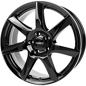 Dezent TW dark Black/polished lip 6,5x16 4x108 ET20 CB65,1 60° 625 kg TTWZ3BL20 Dezent