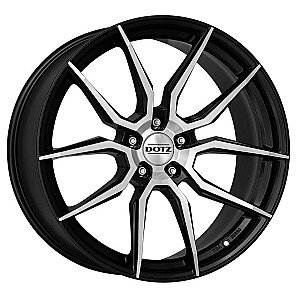 Dotz Misano dark Gunmetal/polished 8x18 5x112 ET40 CB70,1 60° 640 kg OMIG8FP40 Dotz