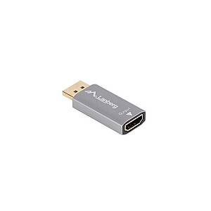 Displayport(M) - HDMI(F) 4K adapter sudraba