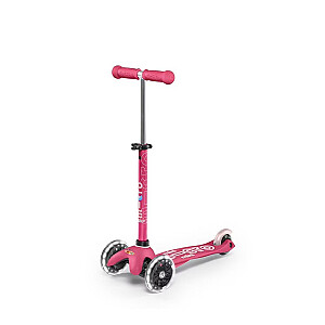 Микро самокат Mini 3in1 Deluxe Plus LED розовый