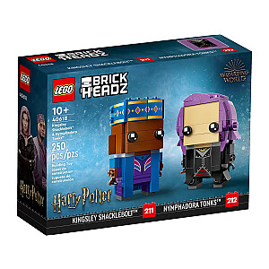 LEGO BRICKHEADZ HARRY POTTER 40618 KINGSLEY SHACKLEBOLT UN NIMFADORA TONKS