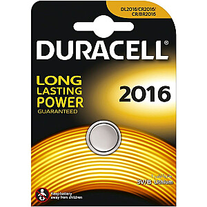 Батарейка Duracell CR2016 1 шт.