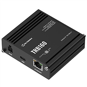 LTE maršrutētājs | TRB160 | Nav Wi-Fi | 10/100/1000 Mbit/s | Ethernet LAN (RJ-45) porti 1 | Mesh atbalsts Nav | MU-MiMO Nav | 4G | 1