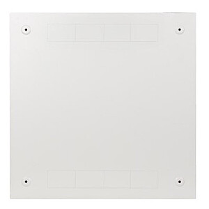 Настенный монтажный шкаф 19 дюймов 6U+3U 540x200 низкопрофильный серый собранный