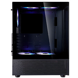 XPG INVADER X MINI KOMPAKTA VIDUS TORŅA KASTE Melna