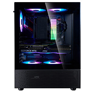 XPG INVADER X MINI KOMPAKTA VIDUS TORŅA KASTE Melna