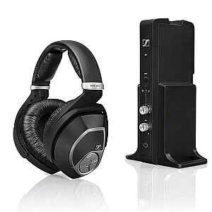 Наушники Sennheiser RS 195-U с оголовьем, разъем 3.5 мм, черный