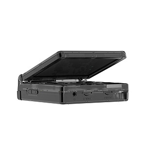Портативная консоль для ретро-игр ANBERNIC RG35XX SP Черный/прозрачный