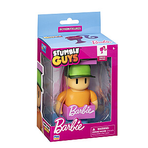 STUMBLE GUYS x BARBIE ФИГУРКА ДЕЙСТВИЯ 11.5 СМ - STUMBLE GUY BARBIE