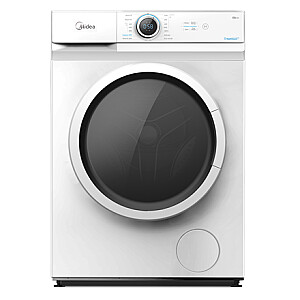 Midea veļas mazgājamā mašīna | MF100W60/W | Energoefektivitātes klase D | Priekšējā ielāde | Mazgāšanas jauda 6 kg | 1000 apgr./min | Dziļums 40 cm | Platums 60 cm | LED | Balta