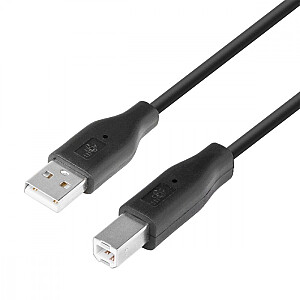 USB AM-BM кабель 1.8 черный