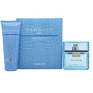 SET VERSACE Vīriešu Eau Fraiche EDT smidzinātājs 50ml + DUŠAS ŽELIJA 100ml