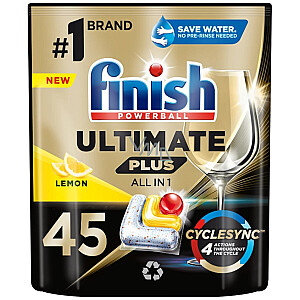 FINISH Ultimate Plus Lemon  45gab