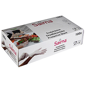 Cimdi Saima vinila L 100gab 215709