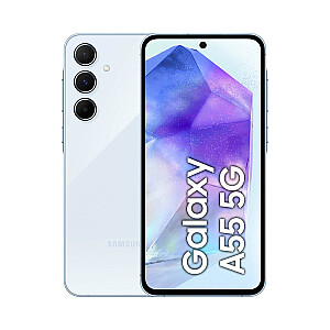Samsung Galaxy A55 5G 16.8 см (6.6") Гибридный Двойной SIM Android 14 USB Type-C 8 ГБ 128 ГБ 5000 мАч Синий