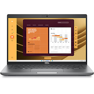 Dell Latitude 5450 | 14 " | IPS | FHD | 1920 x 1080 pikseļi | Pretatspīduma | Intel Core Ultra 5 | 125U | 8 GB | DDR5 | Cietā diska ietilpība 512 GB | Intel Integrētā Grafika | Windows 11 Pro | 802.11ax | Bluetooth versija 5.3 | Tastatūras valoda