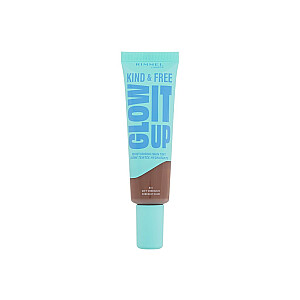 Glow It Up mitrinošs ādas tonis Kind & Free 601 Soft Chocolate 30ml