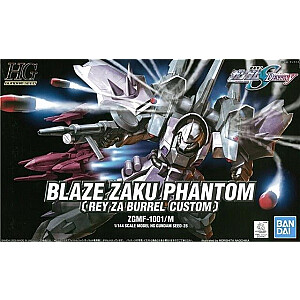 Figurīnu kolekcionāra BANDAI HG 1/144 BLAZE ZAKU PHANTOM