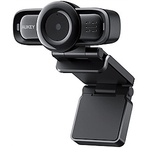 USB-камера для интеграции Aukey PC-LM3, черный, 1080p, USB 2.0