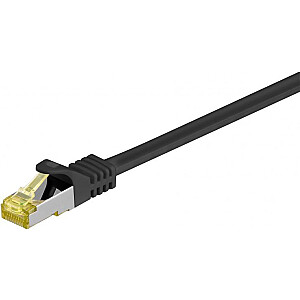 Goobay Patchcord S/FTP, Cat7, PIMF, 5m, melns (91626)