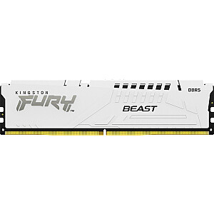 KINGSTON DDR5 16GB 6000MT/s CL30 DIMM FURY Beast White EXPO