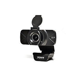 PORT DESIGNS FHD Webcam 900078 Black, USB