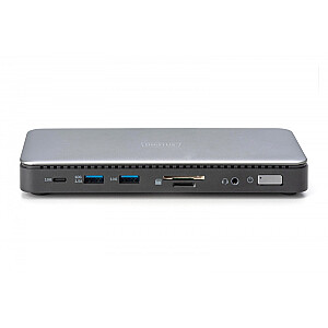 USB Type C док-станция 11 портов 2x HDMI 1x DisplayPort 4K/60Hz DC-Jack 150W