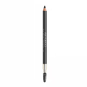 ARTDECO Eyebrow Designer карандаш для бровей с кисточкой 1A Soft Black 1g