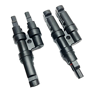 Saules paneļu savienojuma sadalītājs MC4-Y, 1x M-2F / 1xF-2M