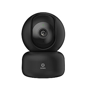 Iekštelpu Full HD viedā PTZ 360° kamera, 1080P, 5V DC, divvirzienu audio, melns, WOOX