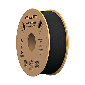 Filaments PLA Hyper black 1.75mm 1kg CREALITY