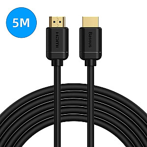 Кабель HDMI 2.0 4K 30 Гц 3D HDR 18 Гбит/с 5 м Черный