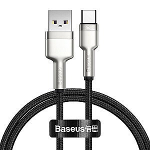 Baseus Cafule USB uz USB-C, 66 W, 1 m (melns)