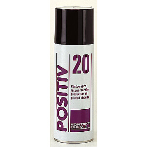 Fotorezistora plašu pozitīvs (fotolaka) izsmidzināms 200ml Kontakt Chemie