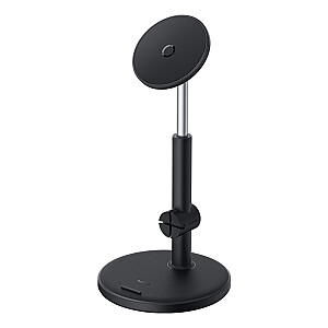 Magnetic Desktop Smartphone Stand MagPro, melns