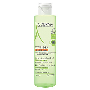 A-DERMA Exomega Control гель для умывания 200мл