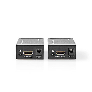 HDMI kabeļa pagarinātājs līdz 50 m ar 1x CAT6 kabeli