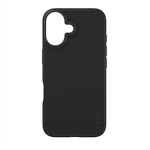 CARE by PanzerGlass lieta modes melna iPhone 16 | CARE