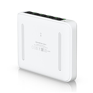 Ubiquiti UniFi Flex Mini 2.5G pārvaldīts 2.5G Ethernet (100/1000/2500) Power over Ethernet (PoE) galda balts