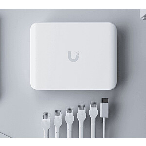 Ubiquiti UniFi Flex Mini 2.5G pārvaldīts 2.5G Ethernet (100/1000/2500) Power over Ethernet (PoE) galda balts