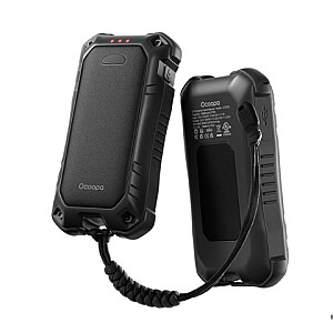 Ocoopa UT4 Extreme, 10000 mAh, līdz 18h, powerbank PD/QC 22.5W, IP56, melns