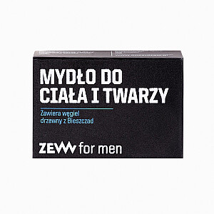 ZEW FOR MEN 3in1 ziepes sejai, ķermenim un matiem satur koksnes ogles no Bieszczady 85ml