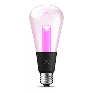 Philips Hue baltais un krāsainais noskaņas viedais spuldze E27 ST72