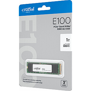 SSD Диск E100 1TB M.2 NVMe 2280 PCIe 4.0 5000/4500 МБ/с