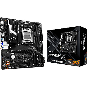 Материнская плата B850M-X AM5 2DDR5 M.2 USBC mATX