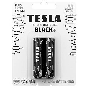 Tesla AA Black+ 2 шт.