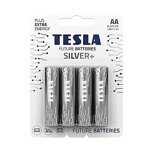 Tesla AA Silver+ 4 шт.